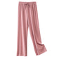 Women's Ice Silk Wide Leg Pants