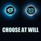 Car LED Cup Holder Lights
