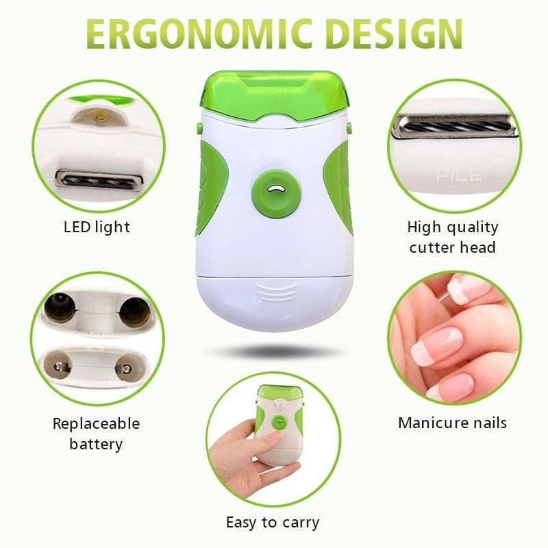 Electric Nail Trimmer & File (50% OFF)