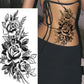 Sketch Flower Full Body Tattoo Sticker