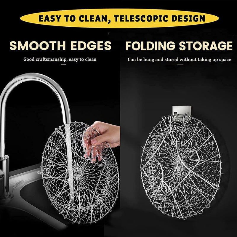 Stainless Steel Telescopic Frying Basket