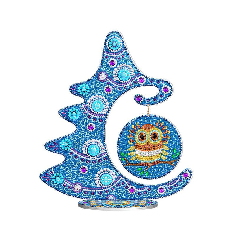 Crystal Christmas Tree Ornaments - 5D DIY Diamond Crafts