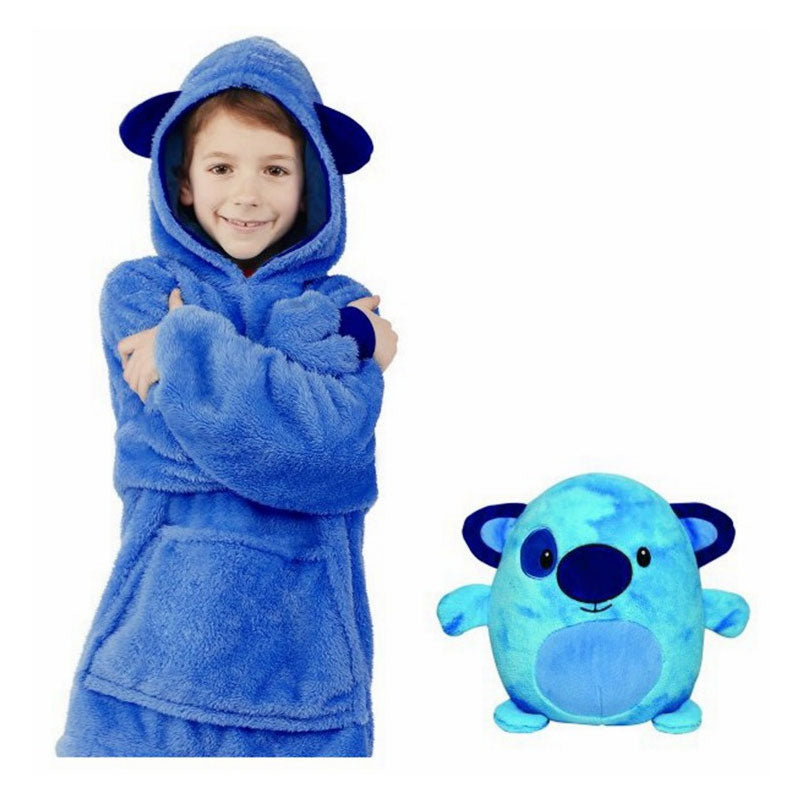 Cute Doll Pets Plush Hoodie Sweatshirt for Kids