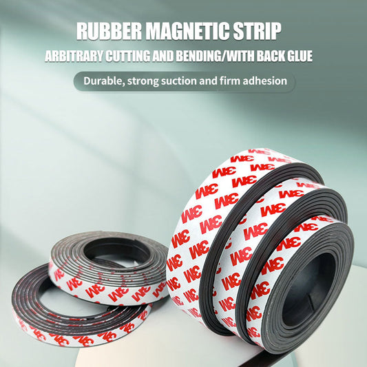Super Sticky Backing Magnetic Strip