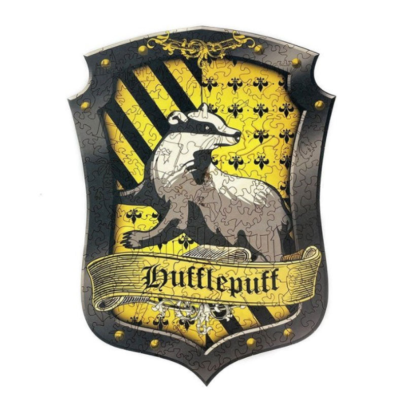 Harry potter-hogwarts badge-premium wooden jigsaw puzzle