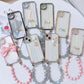 Creative Rabbit Wrist Strap Chain Phone Case