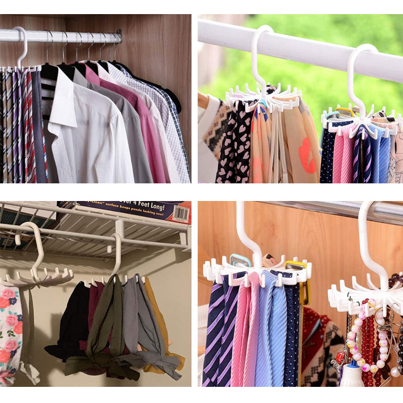 Shelf Bracket with Tie Hook（4Pcs)