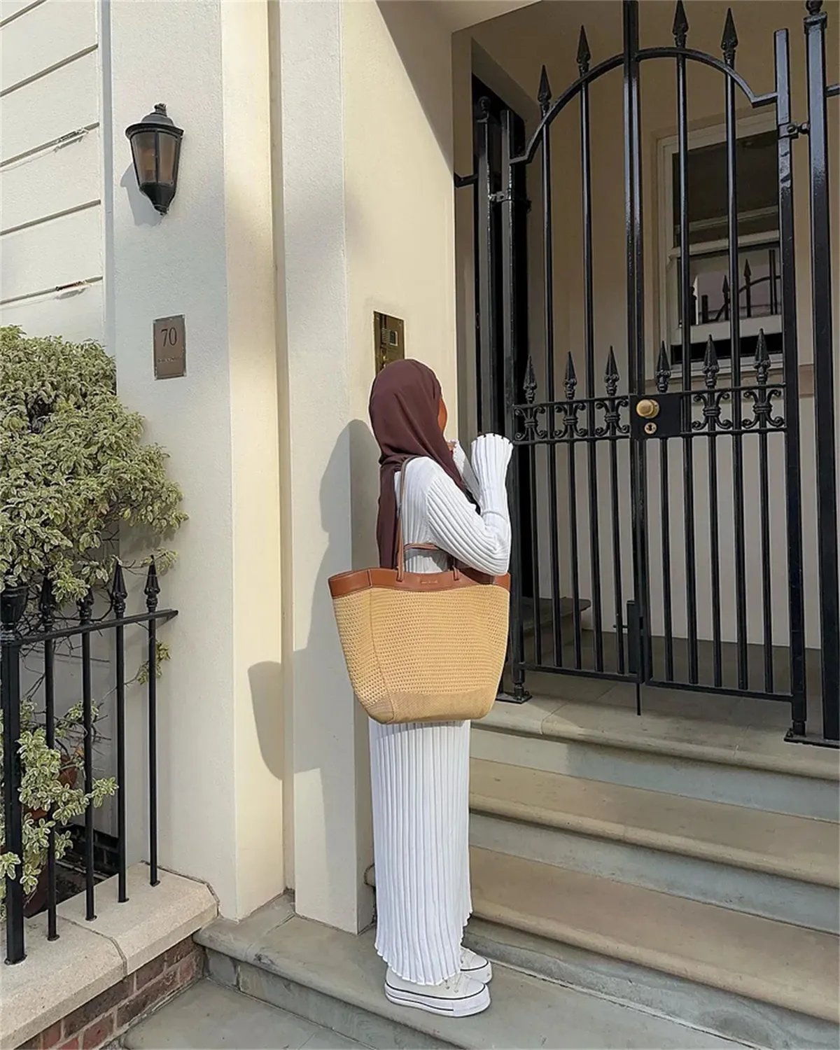 2023 Fall New Sleeved Knit Midi Dress