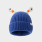 🔥Winter Parent-Child Cute Glowing Little Monster Knit Hat/Cute glowing little monster knitted hat