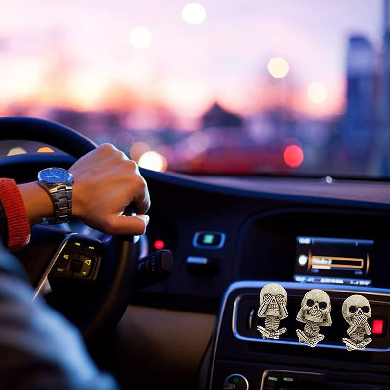 Universal Car Gear Shift Knobs Skull Head
