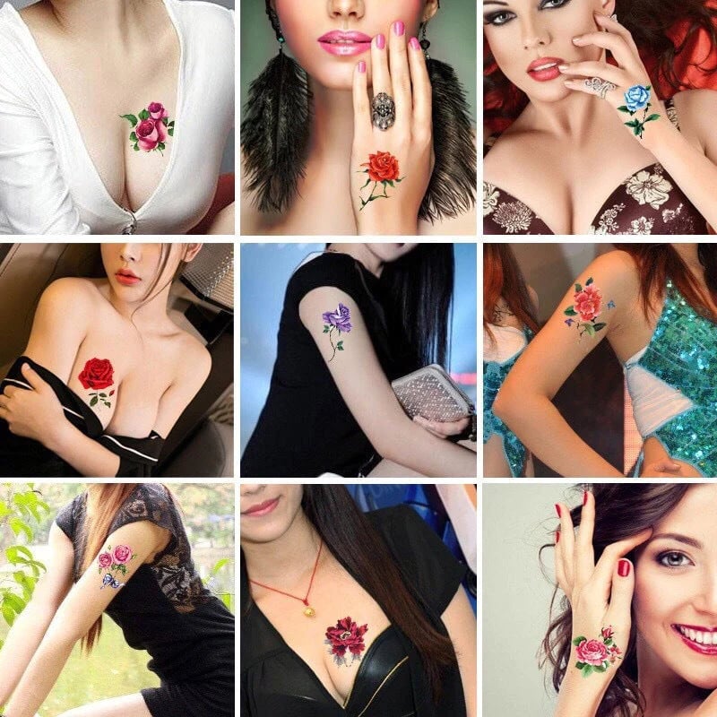 Stilvolle und kreative 3D-Tattoo-Sticker 50STK/Stylish And Creative 3d Tattoo Stickers 50pcs