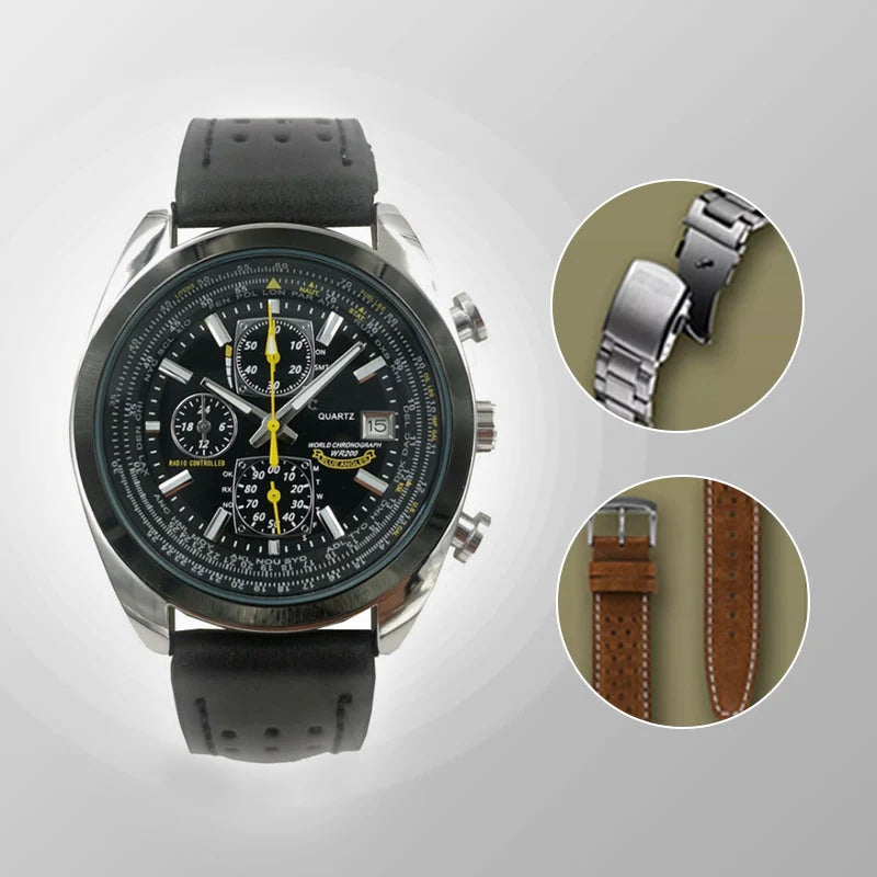 Multifunctional Men's Fashion Quartz Watch