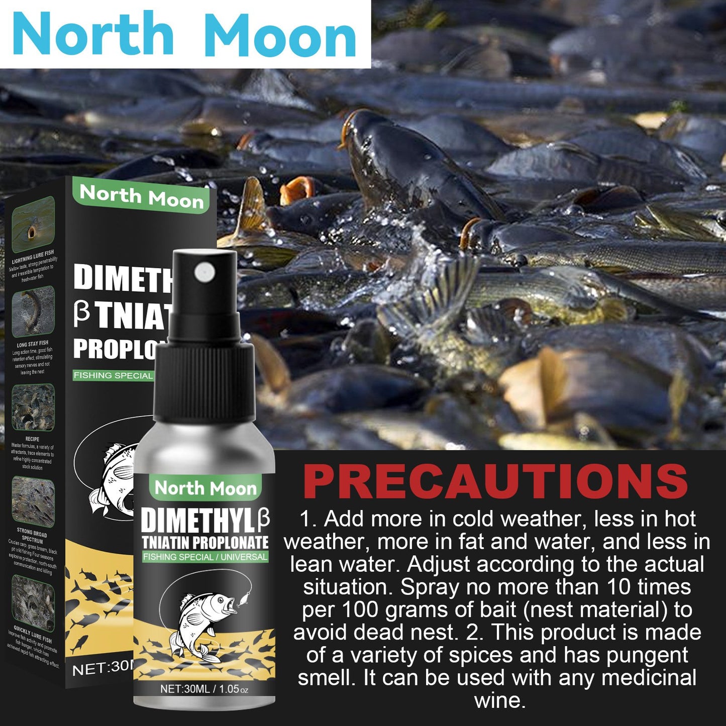 Natural Bait Scented Fish Attractant