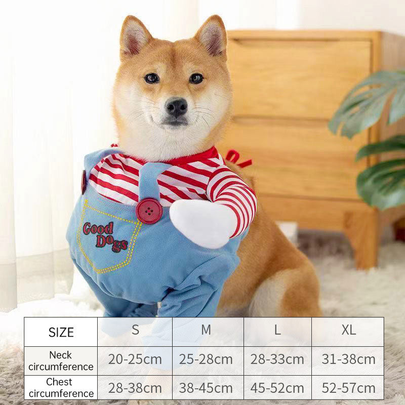 Halloween Pet Dog Cowboy Rider Costume