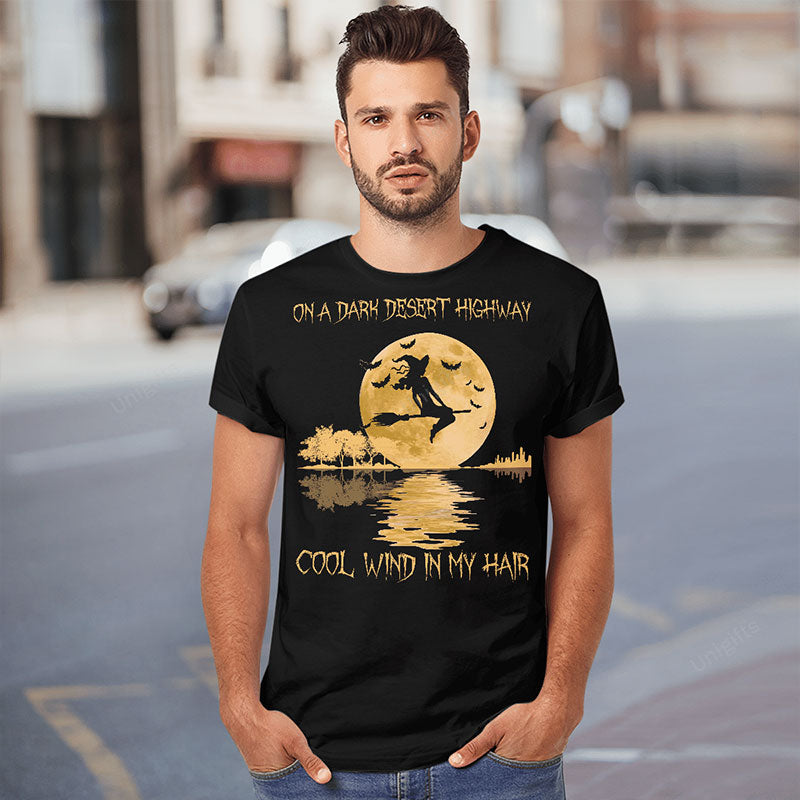 2021 Halloween New Witch Print T-shirt