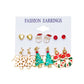 Christmas Stud Earrings Set