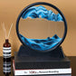 Sandscapes in Motion Round Glass 3D Deep Sea Sand Art