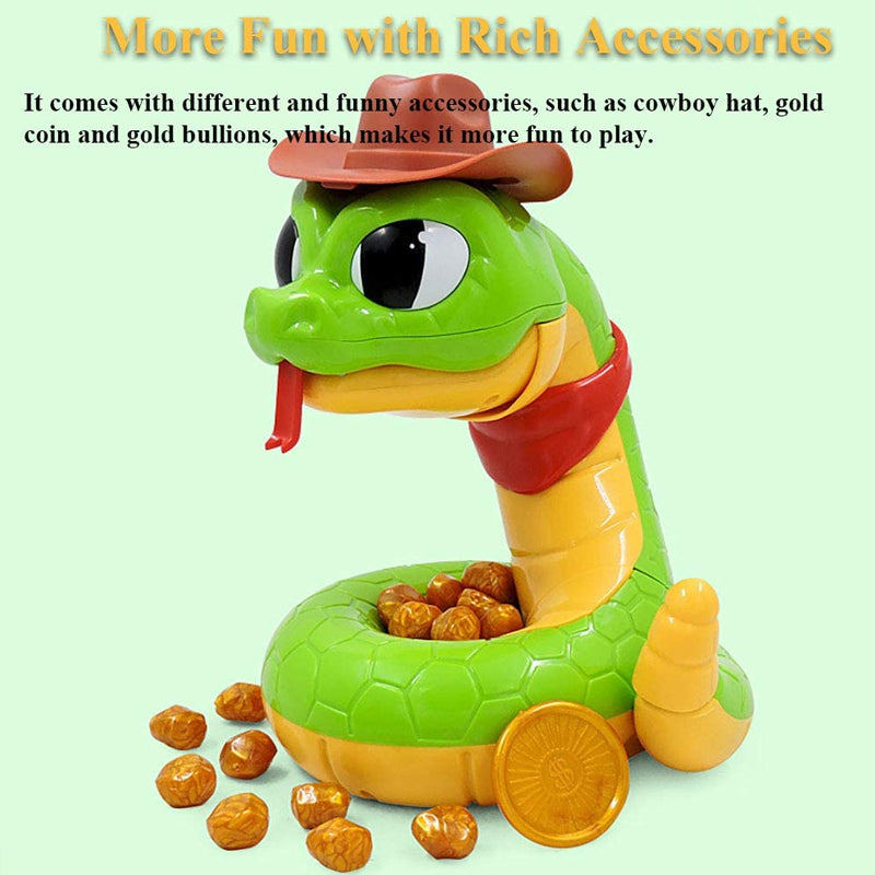 Electric rattlesnake prank toy