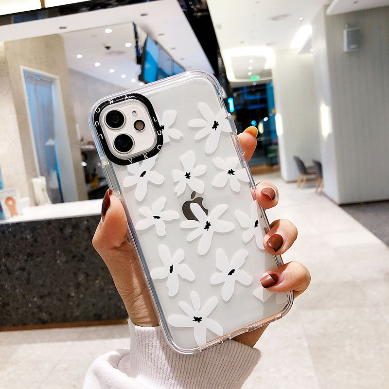 Cow Pattern Flower Pattern Phone Case