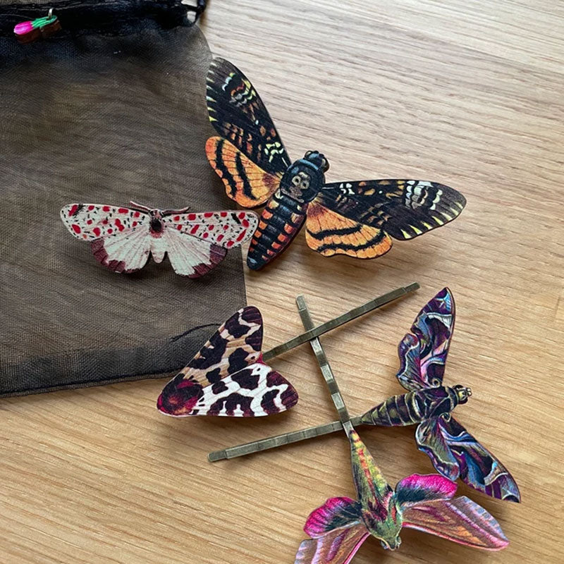 Hawk Moth Hair Clip