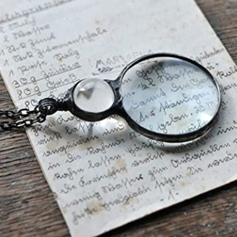 Magnifying Glass Necklace gift