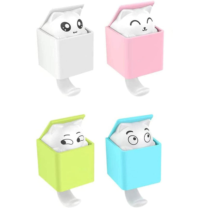 Creative Coat Hooks(4 PCS)