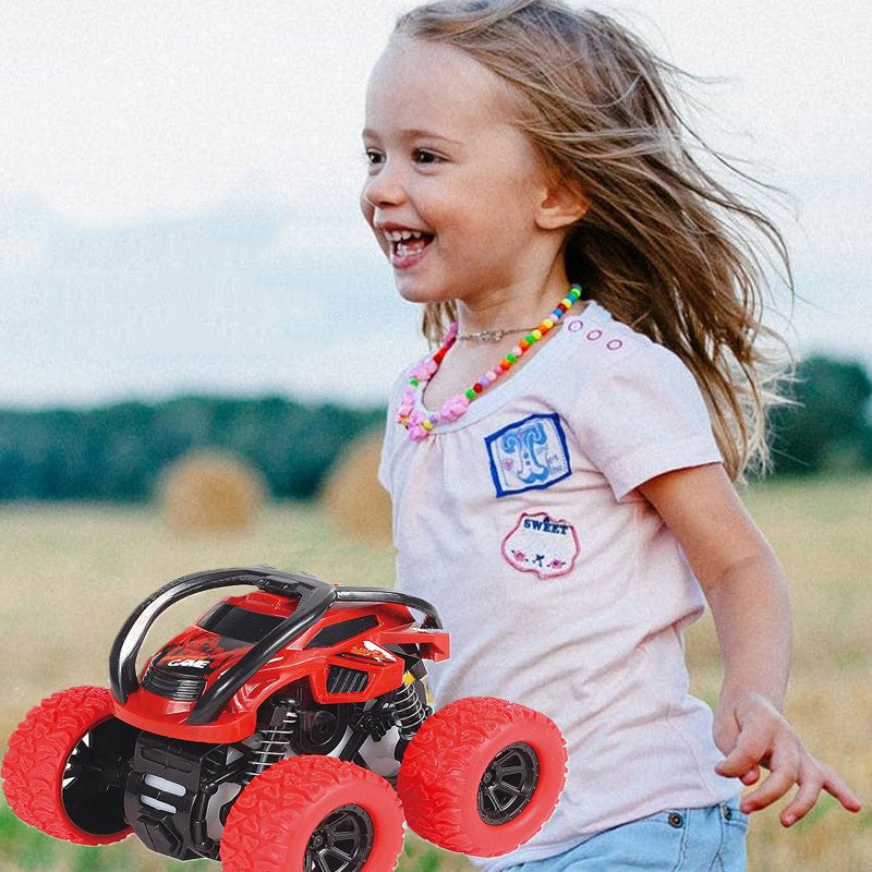 Kid's Four-wheel Drive Stunt Toy Car