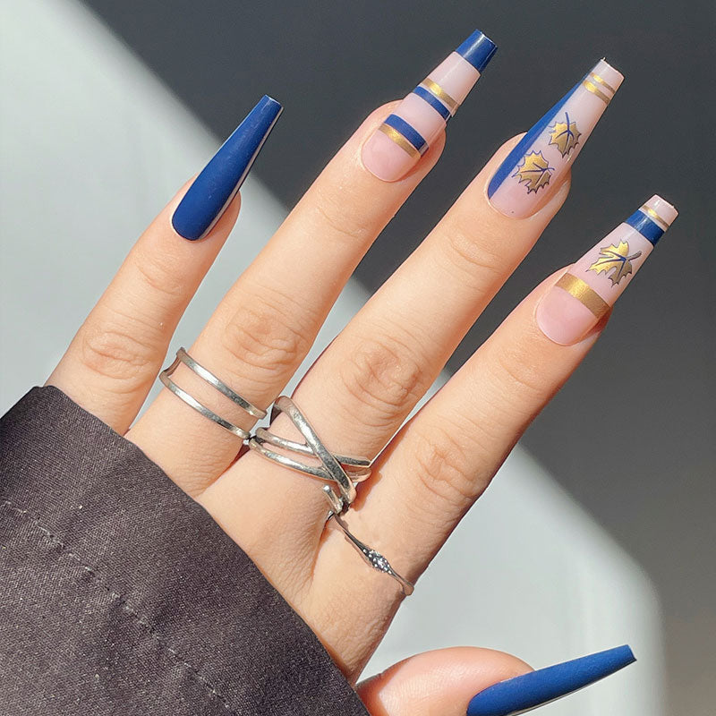 Smudged Gradient Electroplating Nail Patch