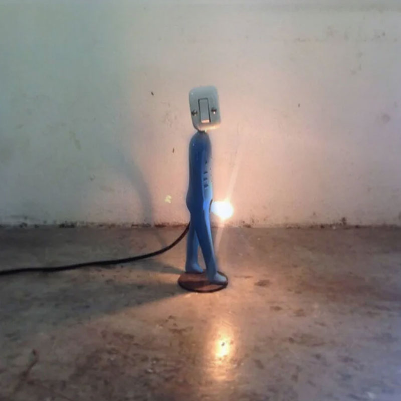 Body Bulb Resin Lamp Funny Funny Desk Lamp