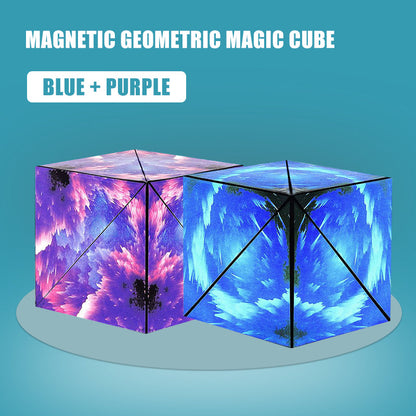 3D Geometric Magnetic Rubik's Cube