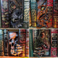 Monster Sculptures Bookends Bookshelf Decor