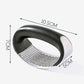 Garlic Press Rocker, Stainless Steel Garlic Mincer Crusher Chopper Peeler with Ergonomic Handle