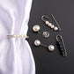 Pearl Brooch Clothing Decoration Clips