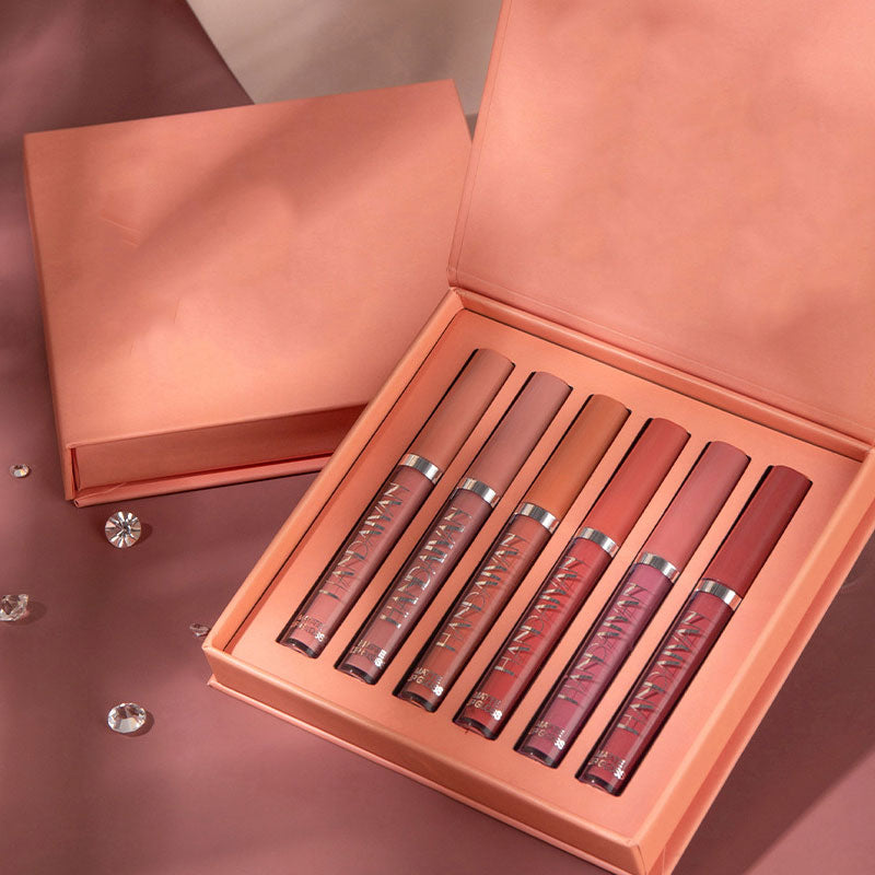 Non-stick Cup Mist Lip Gloss Set Gift Box