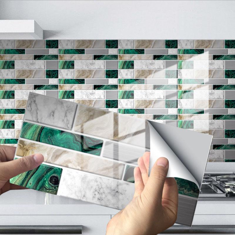 Kreative Verschönerung- 3D Fliesenaufkleber/Crystal film glossy tile stickers