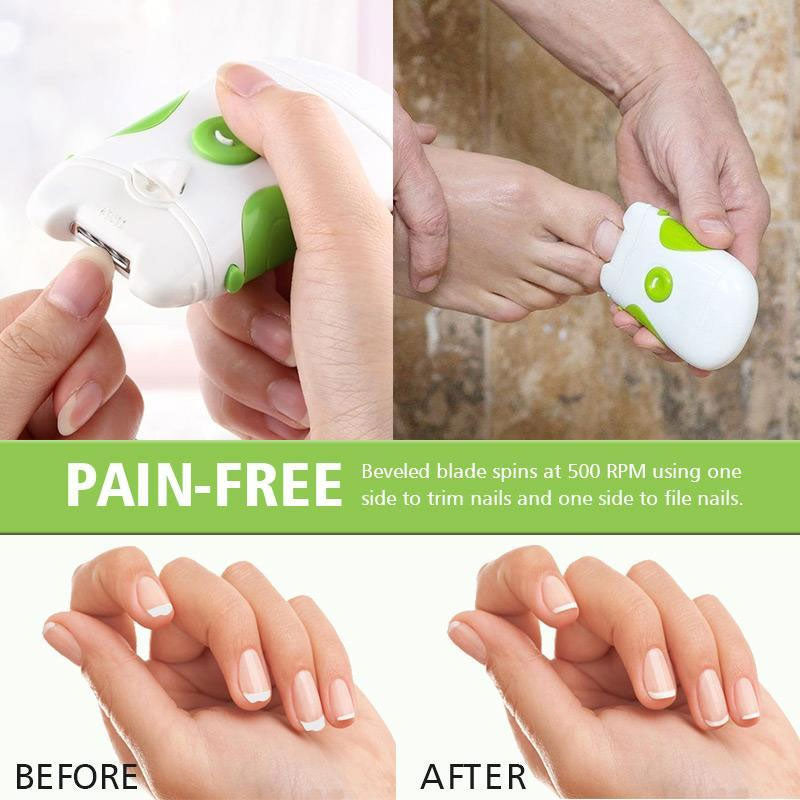 Electric Nail Trimmer & File (50% OFF)