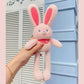 Fun Plush Rabbit with Pull Ears
