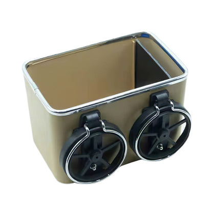 Multifunctional Car Armrest Storage Box Water Cup Holder