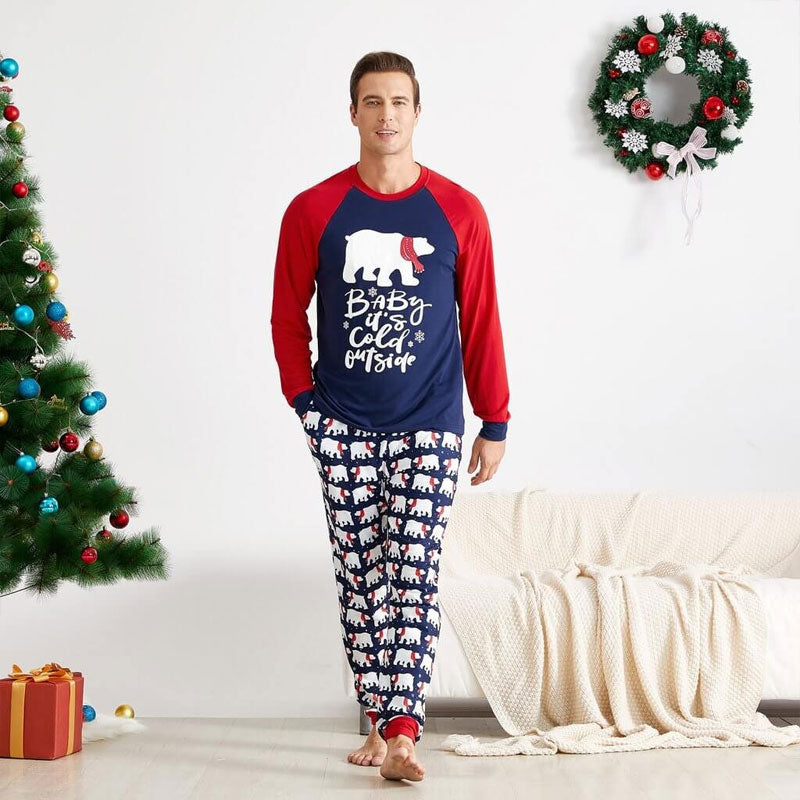 Family Holiday Pajamas - Family Matching Polar Bear Christmas Pajamas Sets
