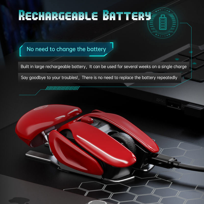 Rechargeable Wireless Silent Mouse