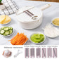 12-piece Set Of Multi-function Vegetable Cutters