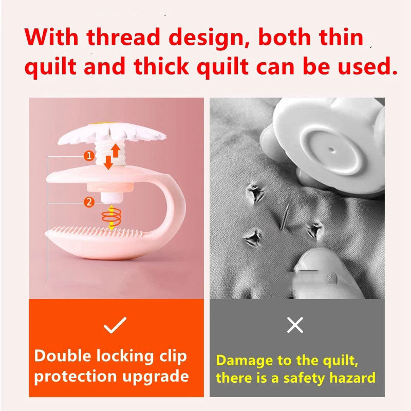 4-piece Non-slip Duvet Cover