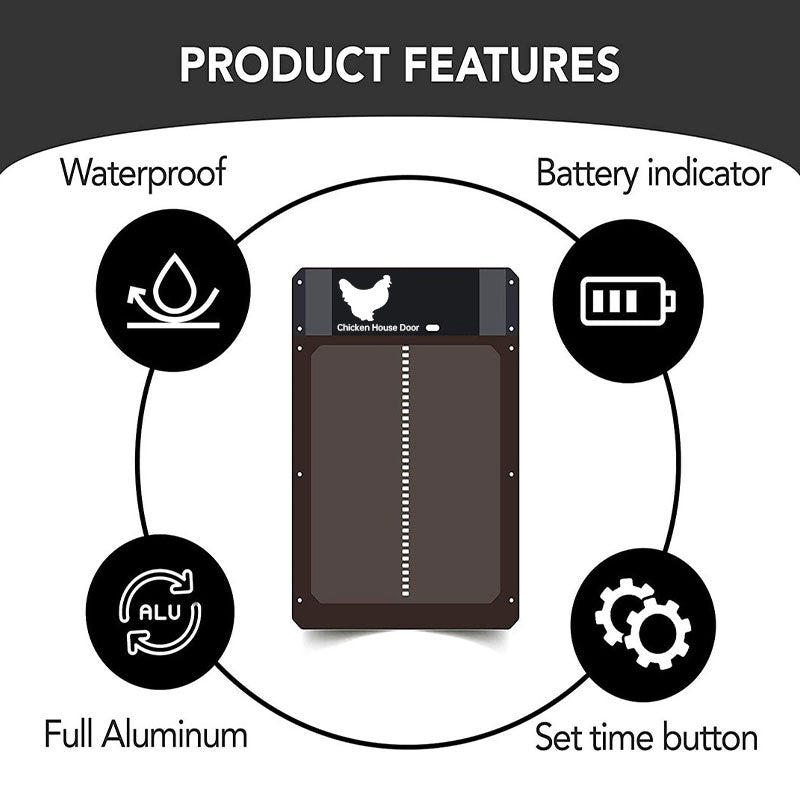 Automatic Chicken Coop Door with Light Sensing