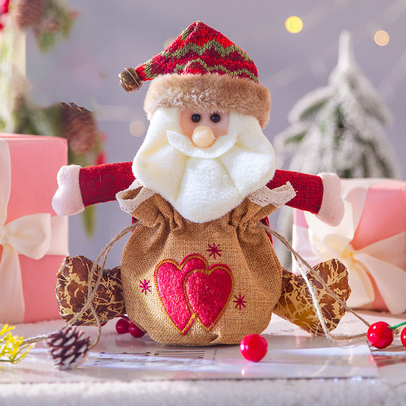 Christmas Sitting Apple Bag