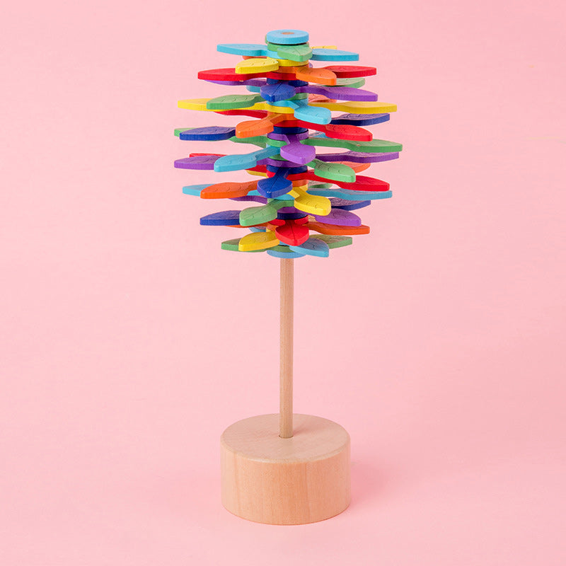Wooden Spiral Lollipop-Stress Relif Toy