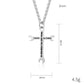 Stainless Steel Wrench Cross Necklace