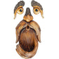 Tree Faces Bird Feeders Garden Decoration