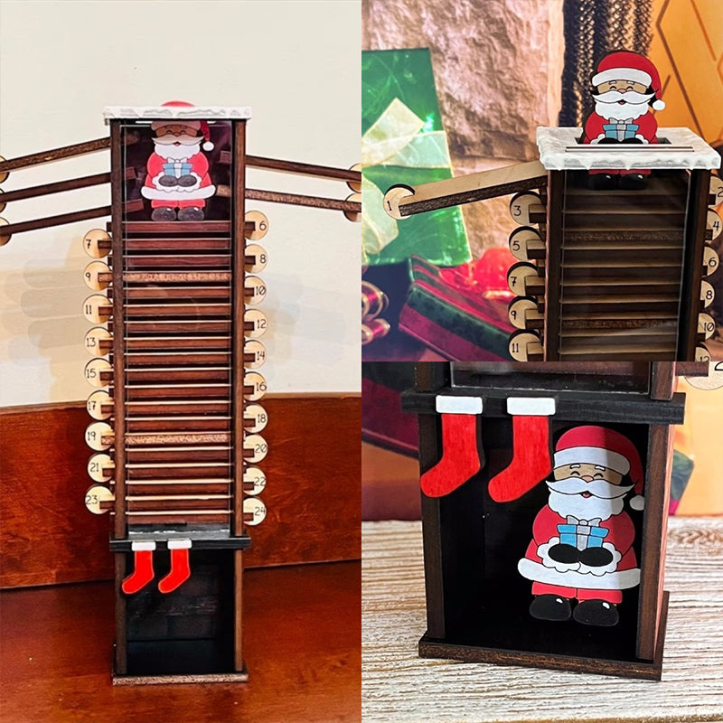🎁 Santa Claus Down The Chimney Countdown Advent Calendar