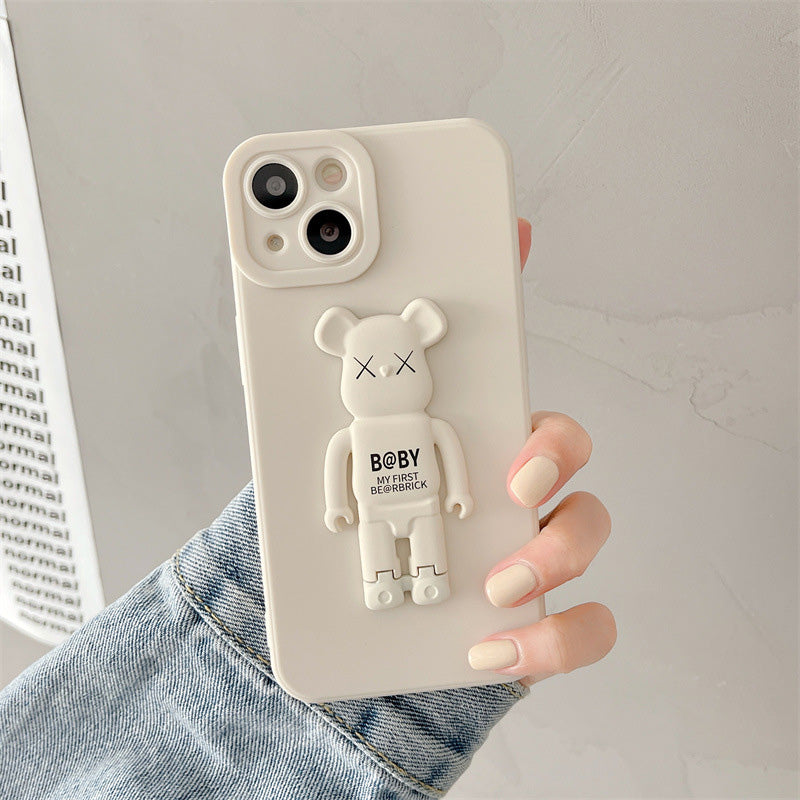 Violence Bear Doll Holder Mobile Phone Case