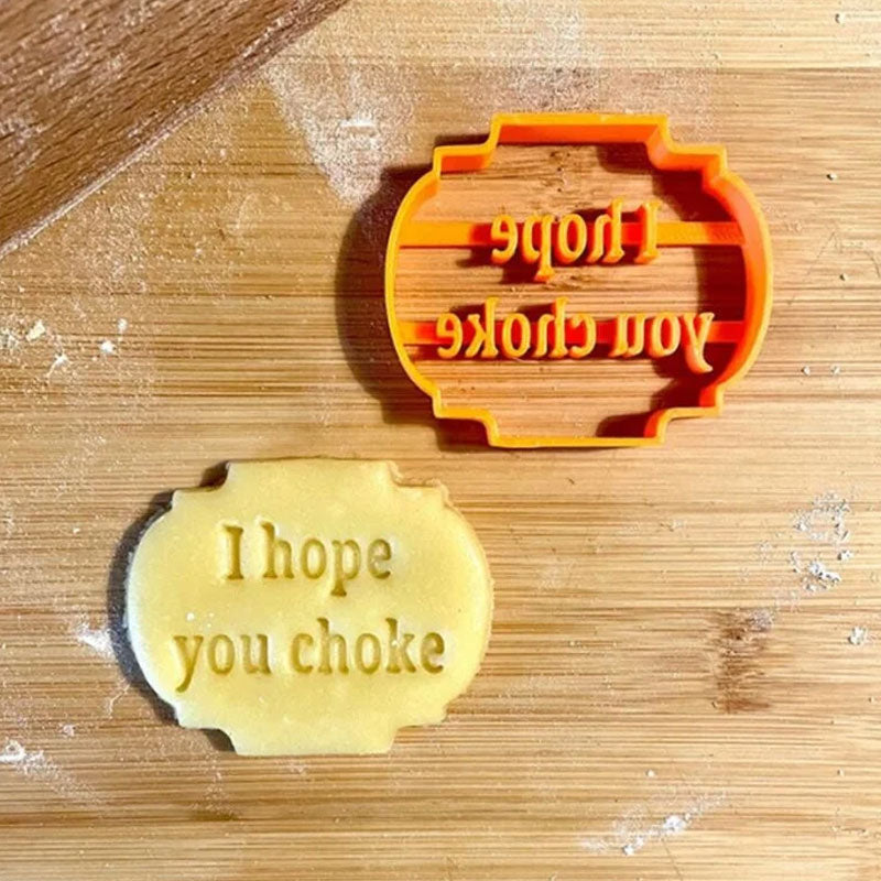 Cookie Molds With Good Wishes (1Set=4pcs)